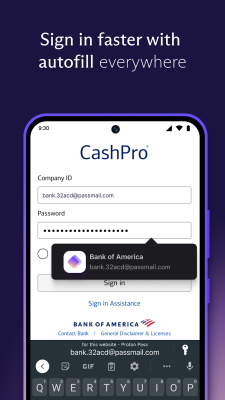 Capture d'écran de l'application Proton Pass - #7