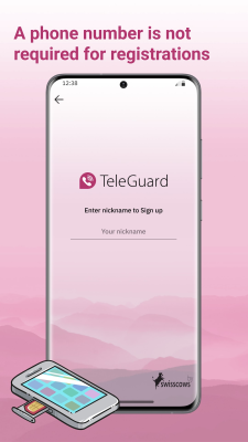 Capture d'écran de l'application TeleGuard - #1