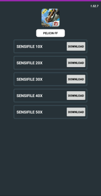 Capture d'écran de l'application APK Config FF - #6