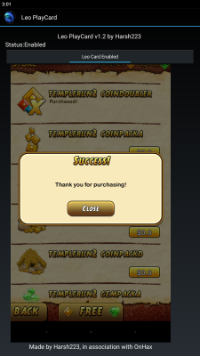 Capture d'écran de l'application Leo PlayCard - #3