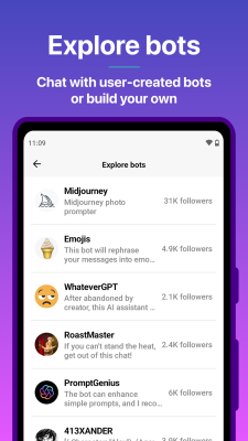 Capture d'écran de l'application Poe - #3