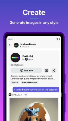 Capture d'écran de l'application Poe - #5