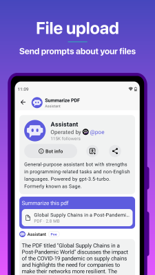 Capture d'écran de l'application Poe - #6