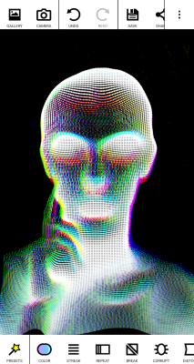 Capture d'écran de l'application Glitch Lab - #3