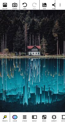 Capture d'écran de l'application Glitch Lab - #8