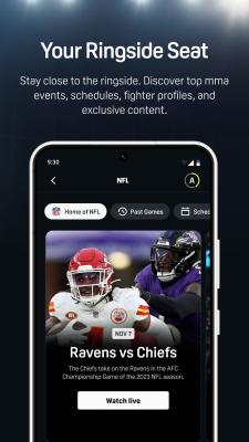 Capture d'écran de l'application DAZN - #2