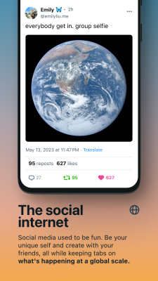 Capture d'écran de l'application Bluesky - #5