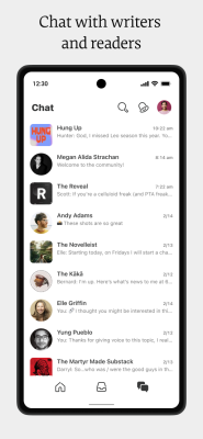 Capture d'écran de l'application Substack - #5