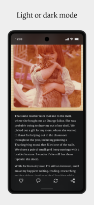 Capture d'écran de l'application Substack - #6
