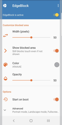 Capture d'écran de l'application EdgeBlock - #2