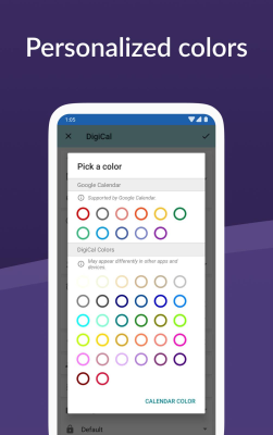 Capture d'écran de l'application DigiCal Calendar Agenda - #5