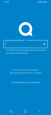 Capture d'écran de l'application Nextcloud Talk - #8