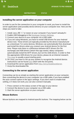 Capture d'écran de l'application DeskDock - #3