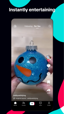 Capture d'écran de l'application TikTok MOD - #1