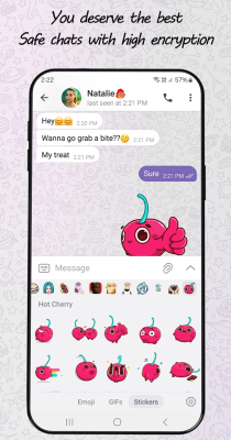 Capture d'écran de l'application aka Messenger lite - #3