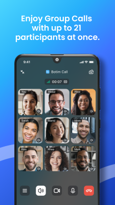 Capture d'écran de l'application Botim - #7