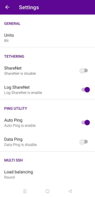 Capture d'écran de l'application SSH Custom - #6