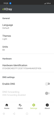 Capture d'écran de l'application e-V2ray - #4