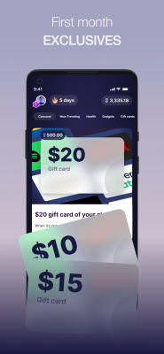 Capture d'écran de l'application Sweatcoin - #3