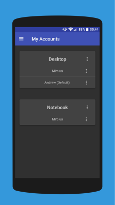 Capture d'écran de l'application Remote Fingerprint Unlock - #3