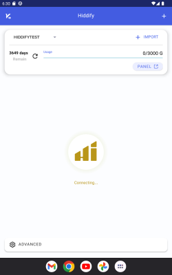 Capture d'écran de l'application HiddifyNG - #6