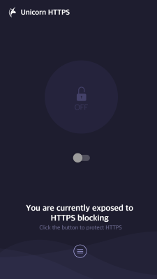 Capture d'écran de l'application Unicorn HTTPS - #2