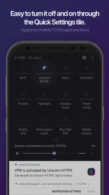 Capture d'écran de l'application Unicorn HTTPS - #4