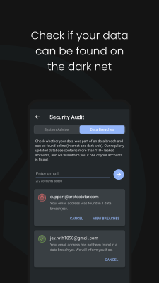 Capture d'écran de l'application Anti Spyware - #4