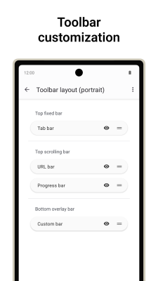 Capture d'écran de l'application Berry Browser - #4
