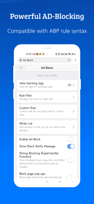 Capture d'écran de l'application XBrowser - #3