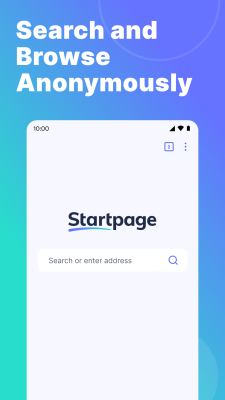 Capture d'écran de l'application Startpage - #1