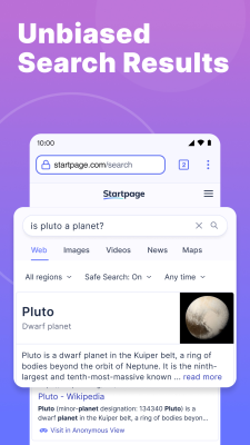 Capture d'écran de l'application Startpage - #2