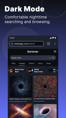 Capture d'écran de l'application Startpage - #6