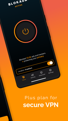 Capture d'écran de l'application Blokada - #5