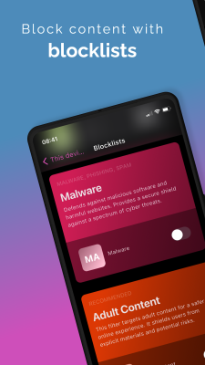 Capture d'écran de l'application Parental Control by Blokada - #4