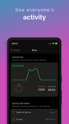 Capture d'écran de l'application Parental Control by Blokada - #6