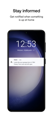 Capture d'écran de l'application Vivint - #3