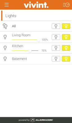 Capture d'écran de l'application Vivint Classic - #6