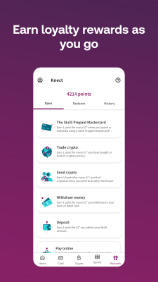 Capture d'écran de l'application Skrill - #7