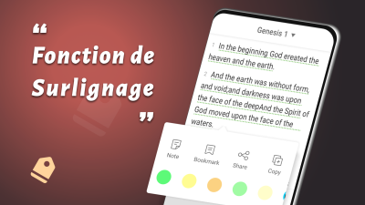 Capture d'écran de l'application Versets bibliques + Audio - #3