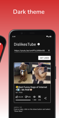 Capture d'écran de l'application Dislikes Tube - #2