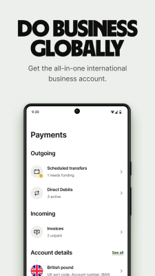 Capture d'écran de l'application Wise: International Transfers - #7