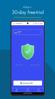 Capture d'écran de l'application VPN One Click - #3