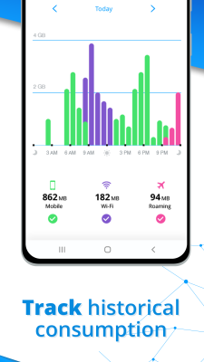 Capture d'écran de l'application My Data Manager - Data Usage - #6
