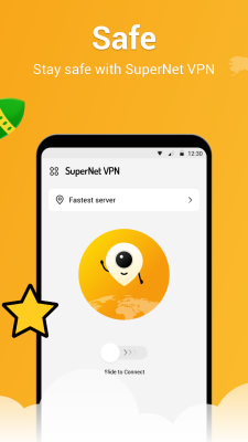 Capture d'écran de l'application SuperNet VPN - #2