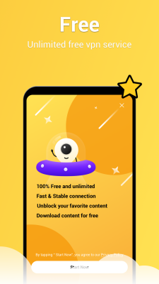 Capture d'écran de l'application SuperNet VPN - #5