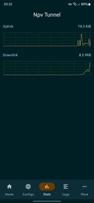 Capture d'écran de l'application Npv Tunnel - #3