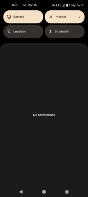 Capture d'écran de l'application AmneziaWG - #6