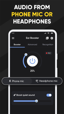 Capture d'écran de l'application Loud Headphones Volume Booster - #2