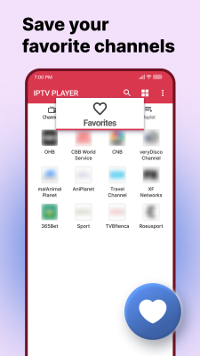 Capture d'écran de l'application IPTV PLAYER - #4